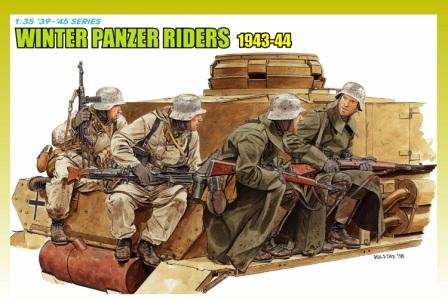 German Tank Rider Winter 1943-44