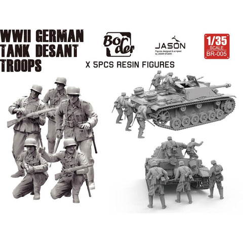 German Tank Riders WWII