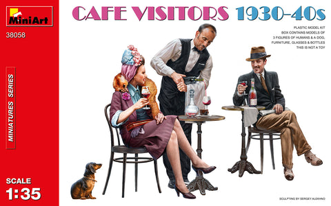 Café visitors 1930-40s