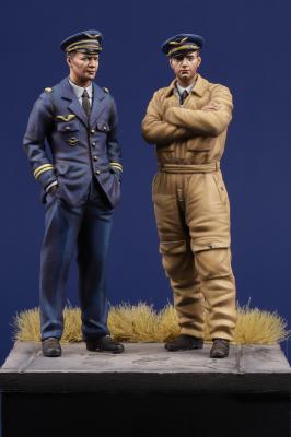 French pilots set WWII