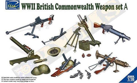 British Commonwealth Weapon Set A WWII