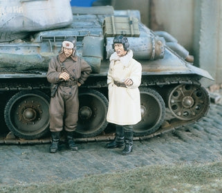 Sowjetische Panzersoldaten Winter 1943