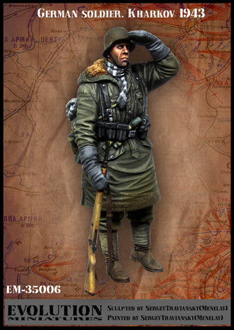Deutscher Soldat #9 Charkow Winter 1943
