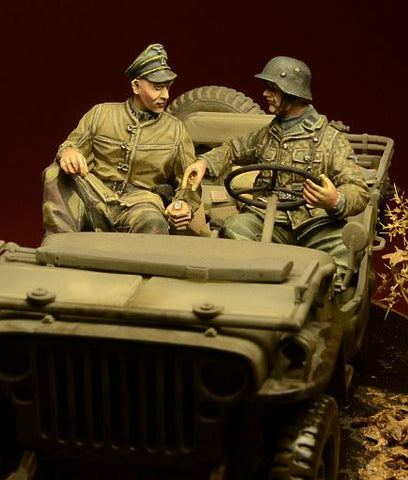 WSS Jeep Crew Ardennes 1944