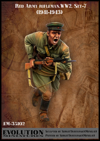Red Army Rifleman #7 1941-43
