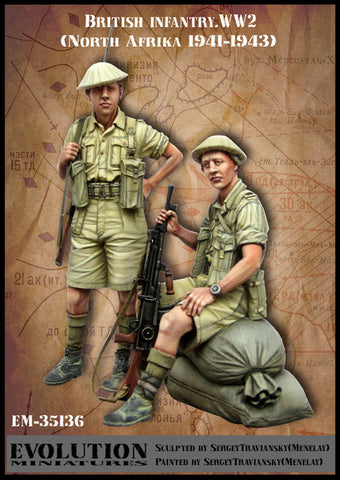 British Infantry North Africa 1941-43