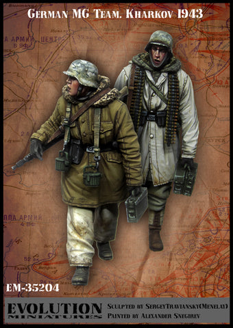 Deutscher MG Trupp #1 Charkow Winter 1943