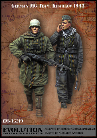 German MG Team #2 Kharkov Winter 1943