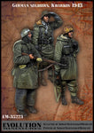 Deutscher Soldaten Trupp Charkow Winter 1943