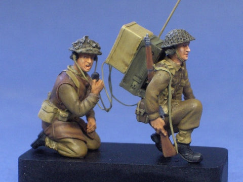 English infantry radio team 1944