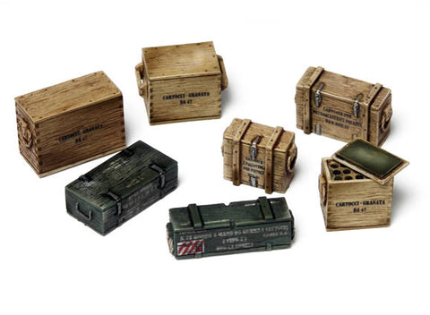 Italian infantry ammunition boxes