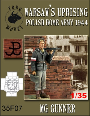 Polish Home Army MG gunner1944