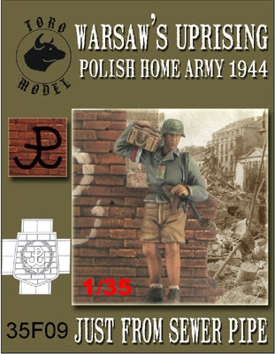 Polish Home Army just from sewer pipe 1944