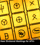 Heeres Division Markings for AFV's