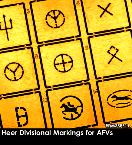 Heeres Division Markings for AFV's