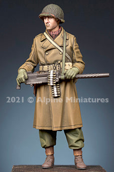 US Army MG Gunner Winter WWII