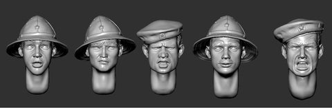 Russian Airborne heads #1