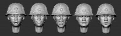 Japanese Heads #1 WWII