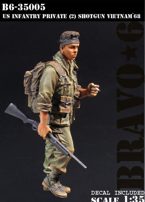 U S Army Beads # 2 with Shotgun Vietnam 1968 – Exter Company