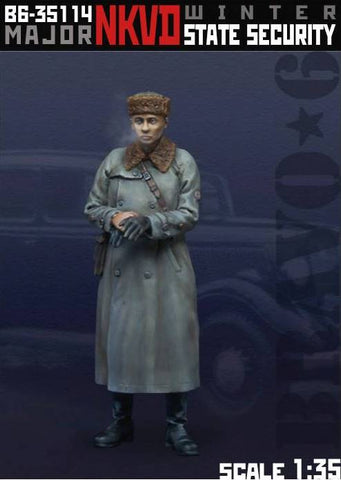 Officer NKVD Winter WWII