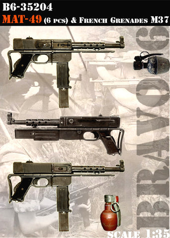 MAT-49 & French Grenades M37