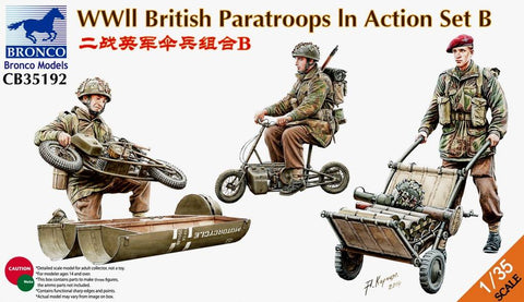 British Paratrooper in Action WWII Set B