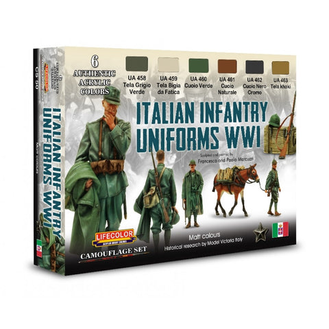 Italian Infantry Uniforms Set WW I