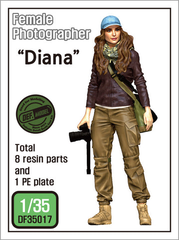 Weiblicher Fotograf "Diana"