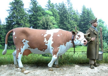 France POW with cow 1940