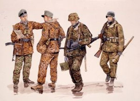 German Combat Unit Ardennes 1944/45