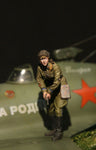 Russische Pilotin Lera Ivanova WWII