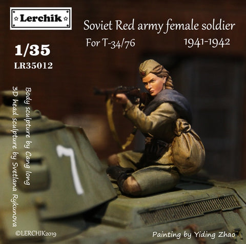 Russischer weiblicher Soldat 1941-42 #3