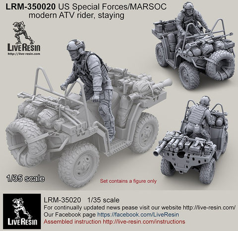 US Special Forces/MARSOC ATV Driver staying