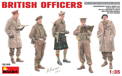British officiers