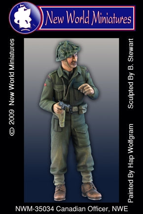 Canadian officer Normandy 1944