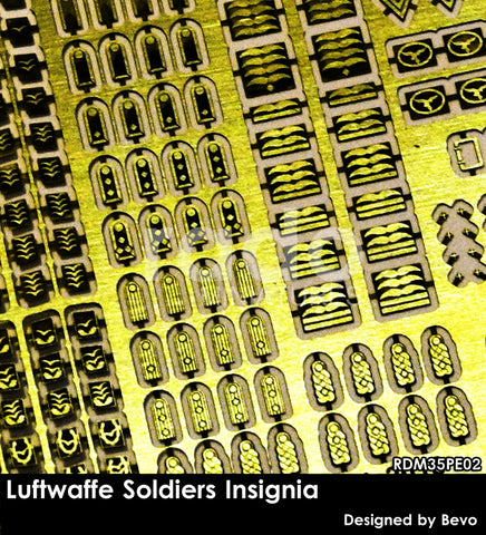 Luftwaffe Soldiers Insignia Set 1/35