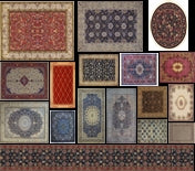 Carpets on real cloth