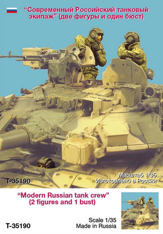Moderne Russische Panzerbesatzung