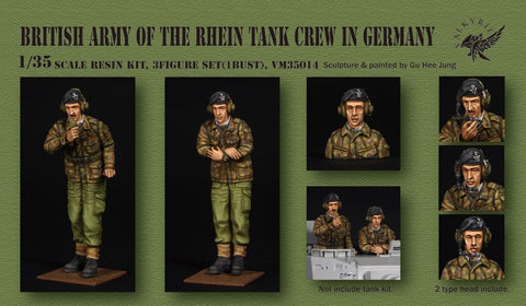 British Army of Rhein Panzerbesatzung in Deutschland