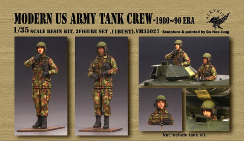 Moderne US Army Panzerbesatzung 1980-90 Era