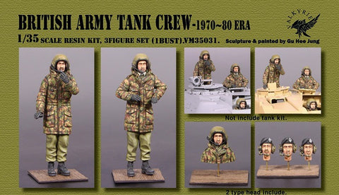 British Army Tank Crew 1970-80 Era