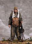 Russian paratrooper with MG DP-27 WWII