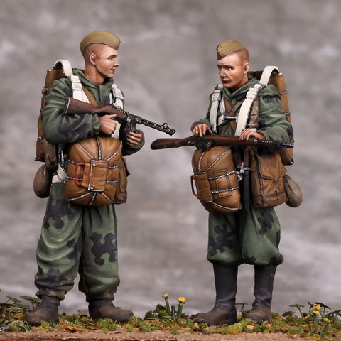 Russischer Fallschirmjäger-Trupp WWII