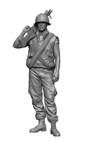 US M60 MG gunner Vietnam