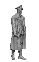 Wehrmacht officer with coat WWII