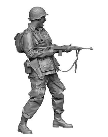 US Paratrooper "Shooting" WWII