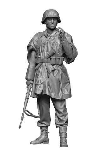 WSS Soldier with poncho WWII