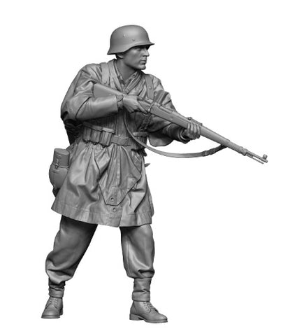WSS Soldat mit Poncho #3 WWII
