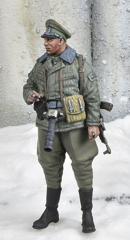 Officer of the border troops of the GDR winter 1970-80