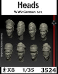 Deutsche Köpfe Set WWII